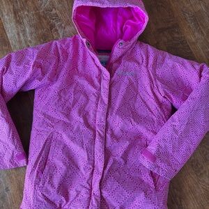 Columbia Fuchsia Hooded Jacket